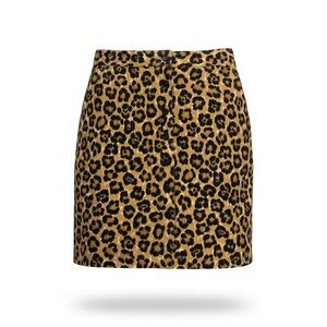 Lauren Ralph Lauren linen and cotton button front skirt, size 10, new condition